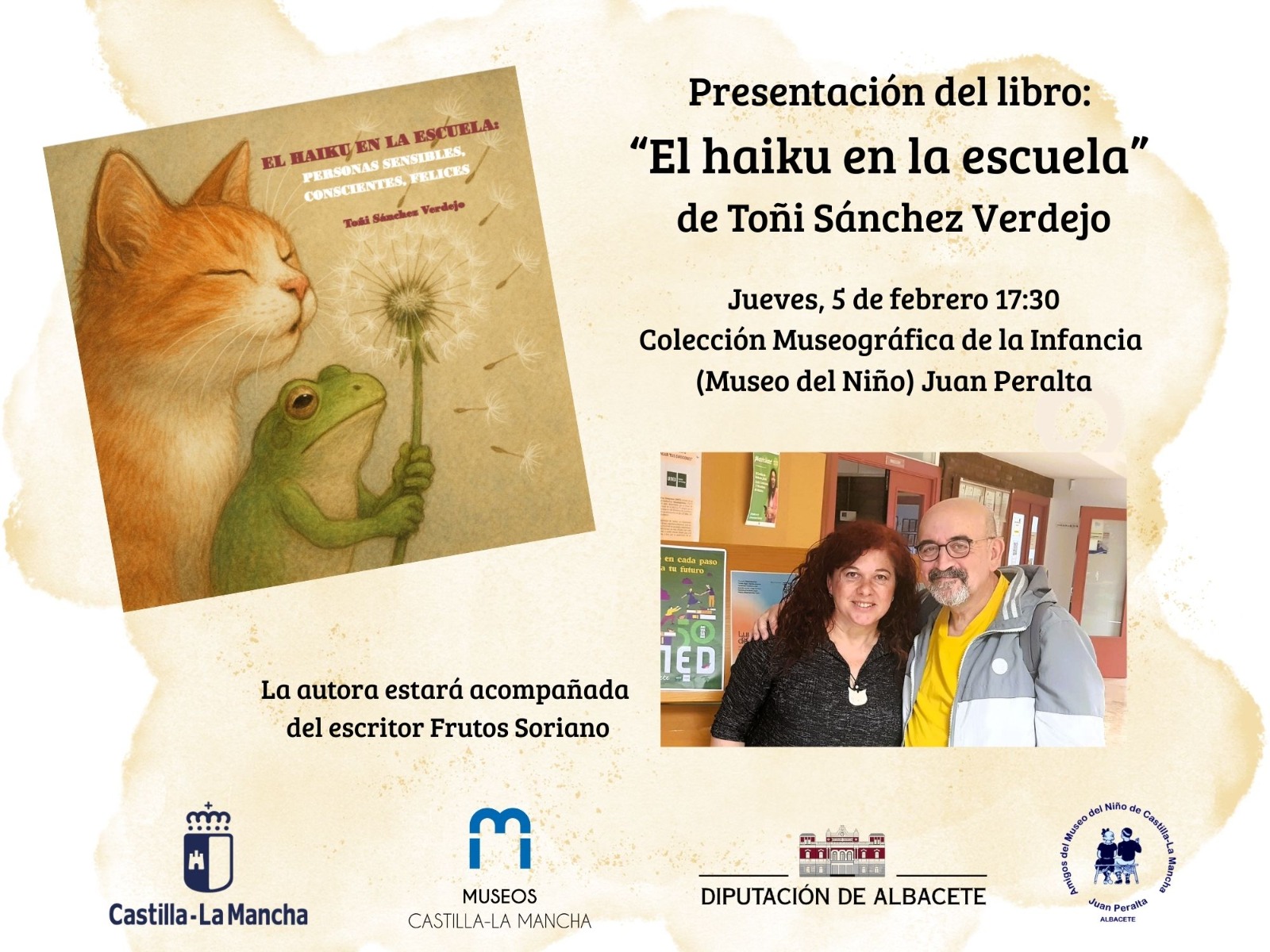El Museo del Niño de Castilla la Mancha 'Juan Peralta' acoge la presentación del libro El haiku en la escuela